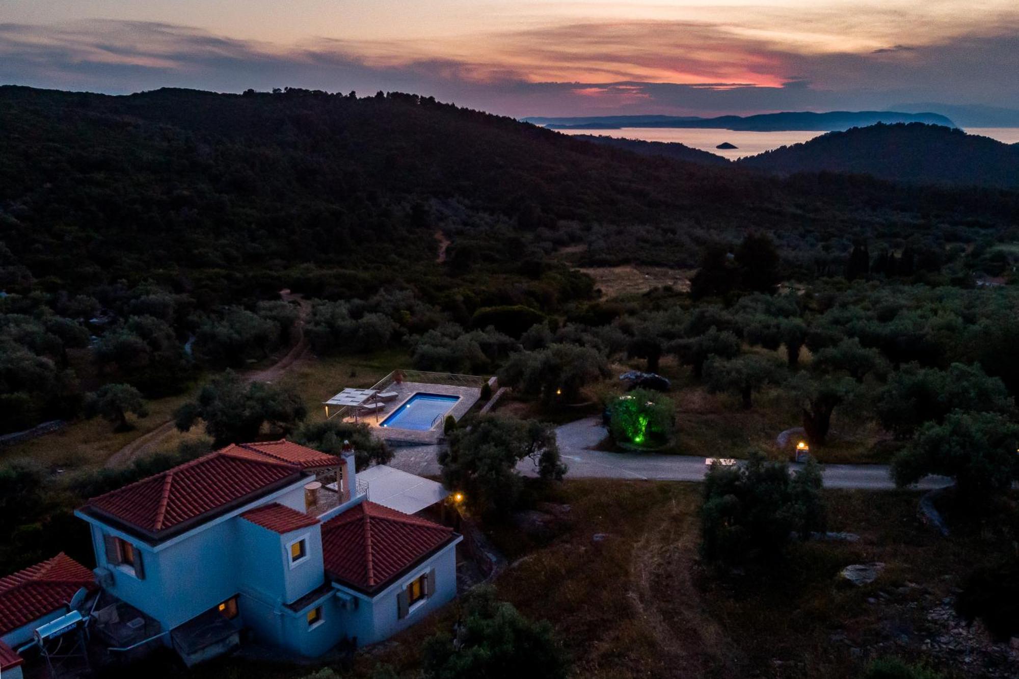 Villa Nektaria Alikias Exterior foto