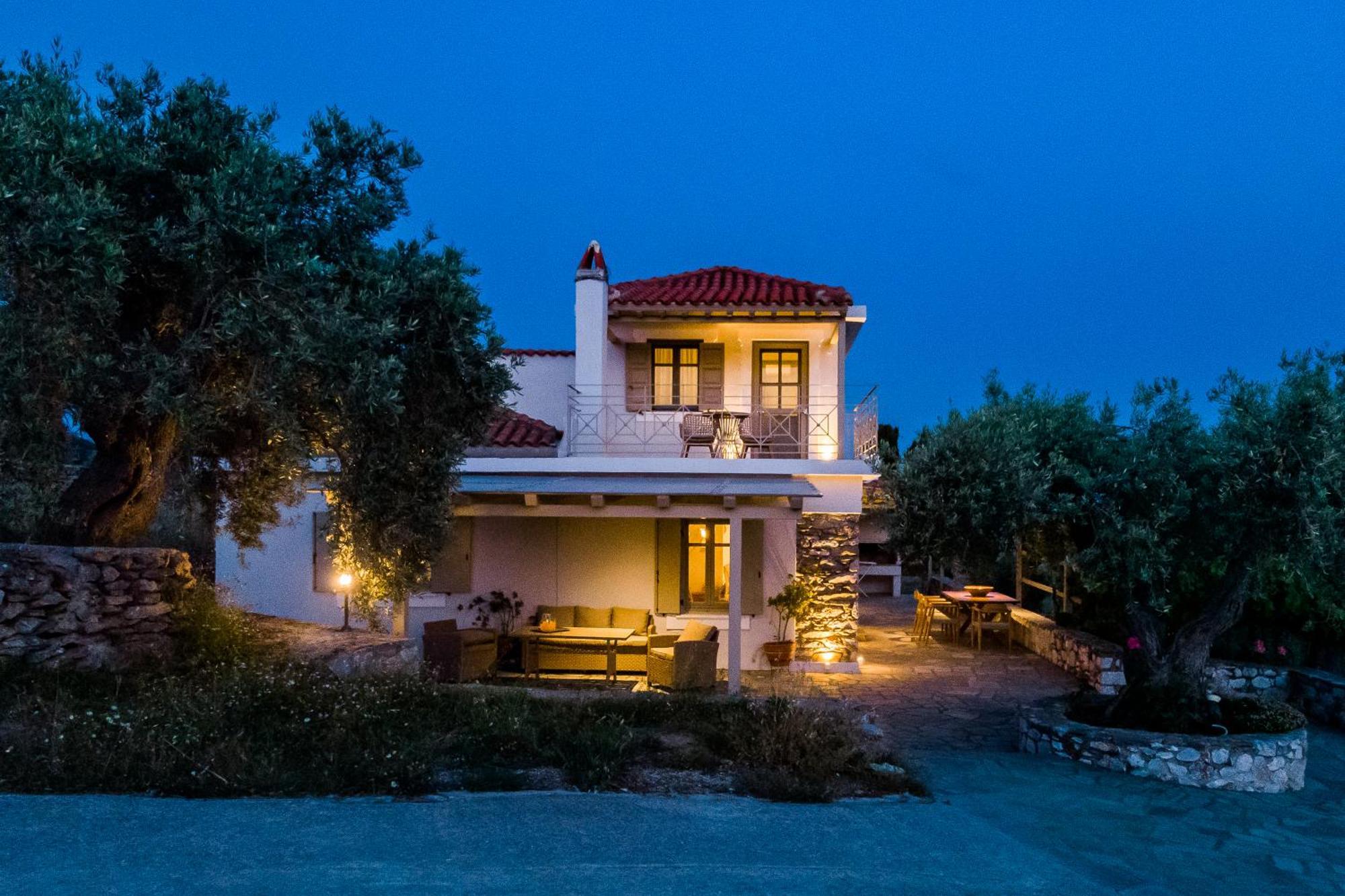 Villa Nektaria Alikias Exterior foto