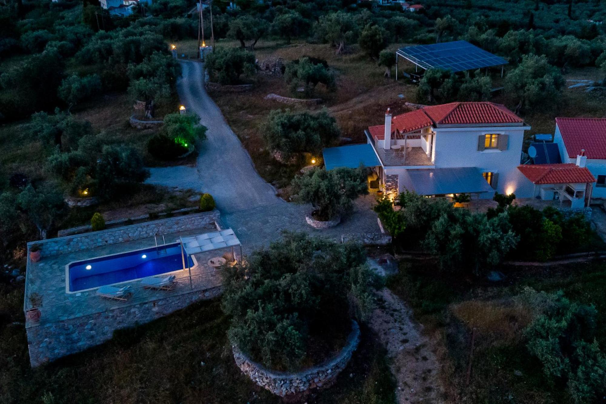 Villa Nektaria Alikias Exterior foto