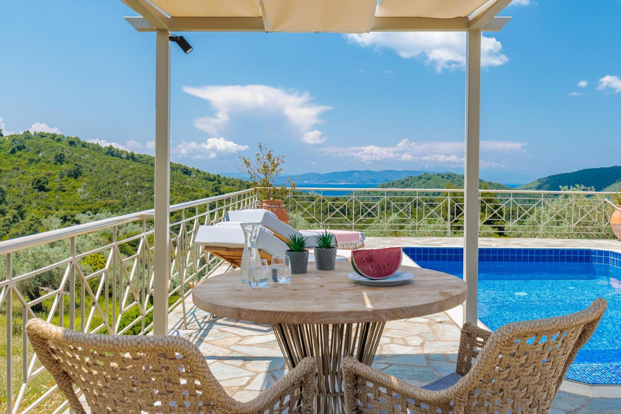Villa Nektaria Alikias Exterior foto