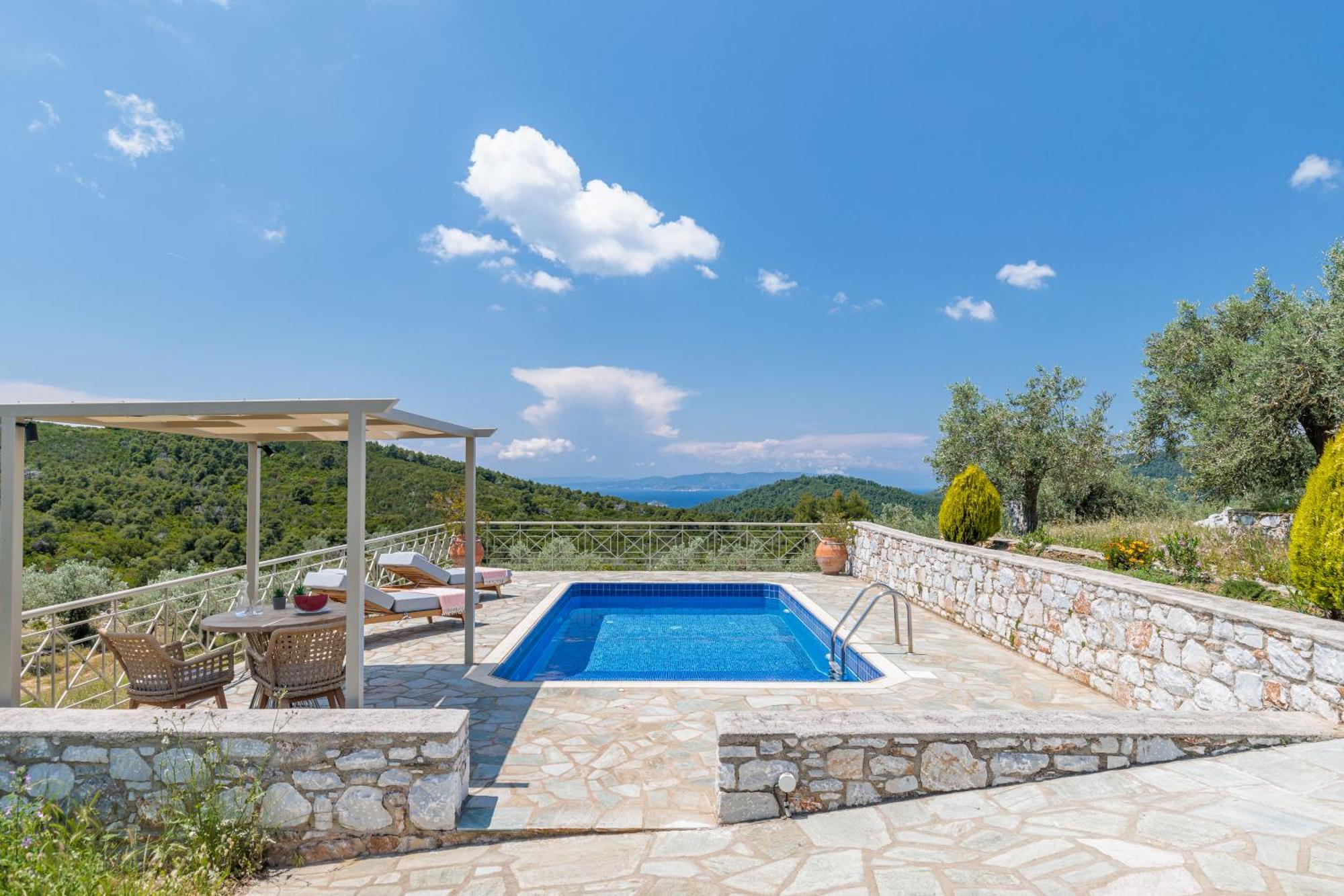 Villa Nektaria Alikias Exterior foto