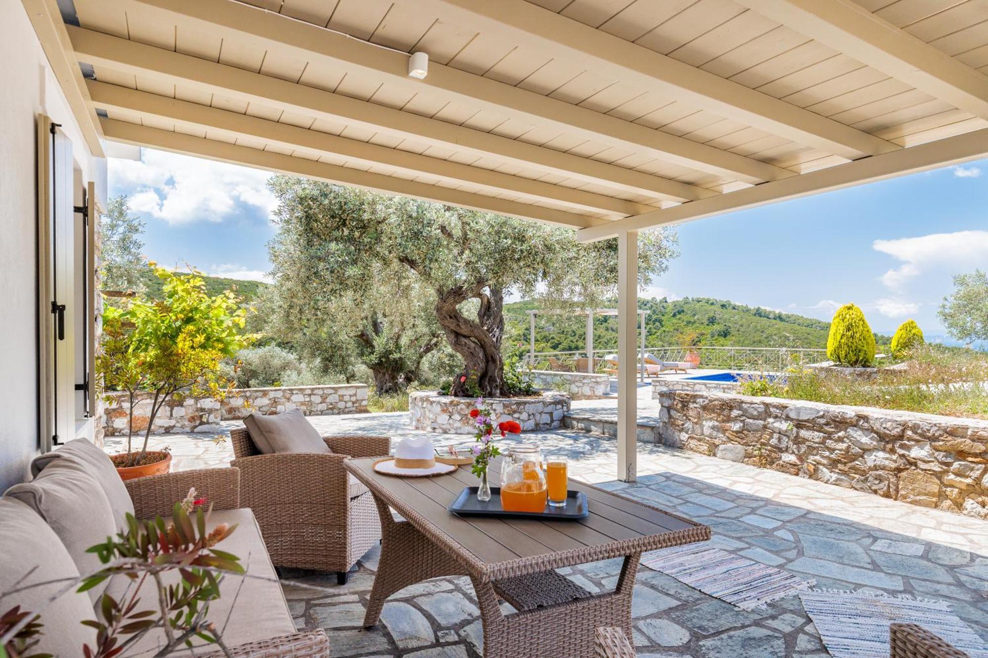 Villa Nektaria Alikias Exterior foto