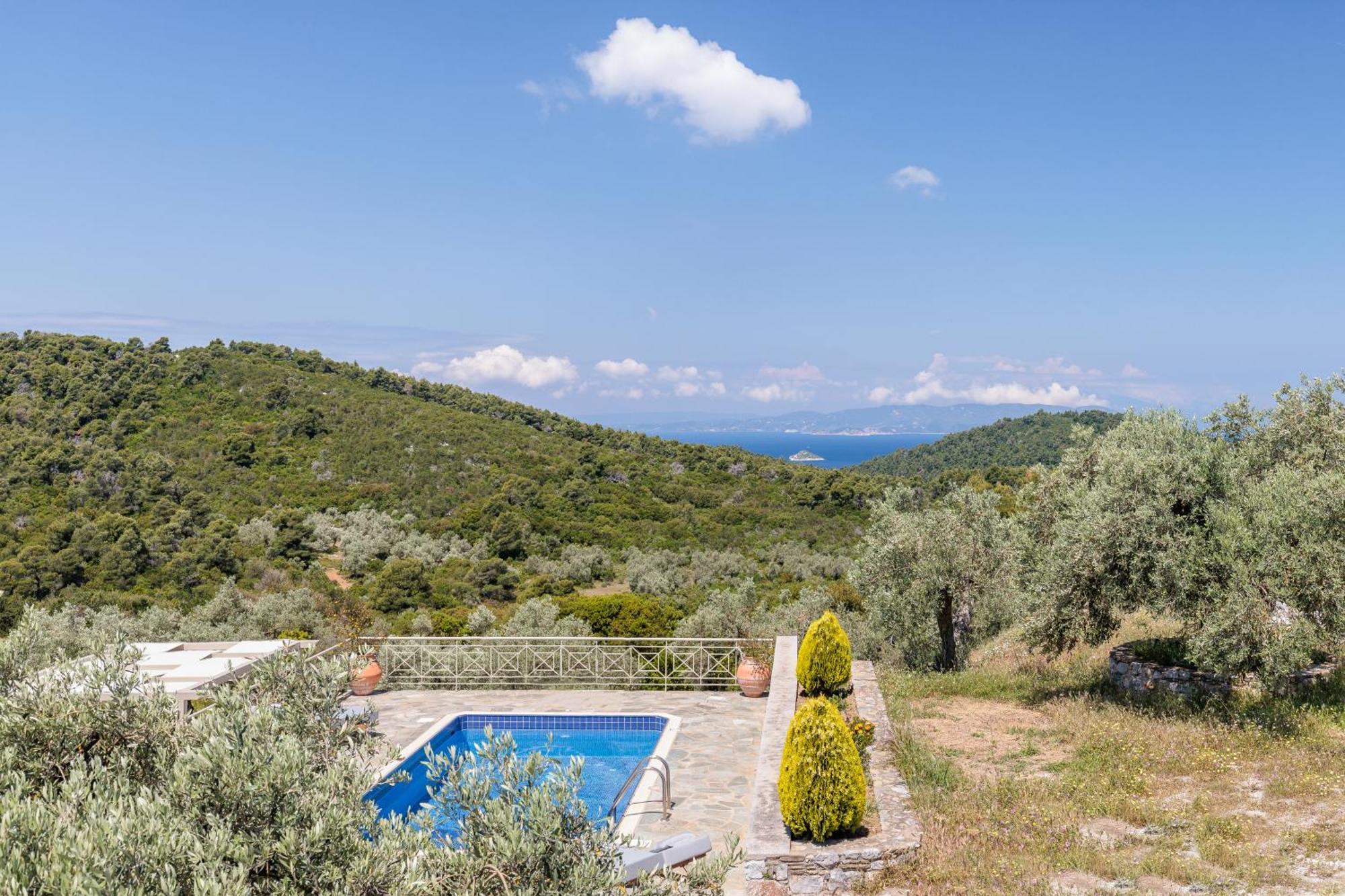 Villa Nektaria Alikias Exterior foto